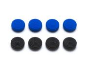 Akcesoria do Playstation - snakebyte CONTROL:CAPS nakładki na analogi 8 szt PS4 (4x czarny 4x niebieski) SB909535 - miniaturka - grafika 1