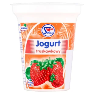 Jogurt truskawkowy 150 g - Kefiry, jogurty, maślanki - miniaturka - grafika 1