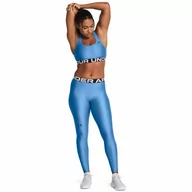 Spodnie sportowe damskie - Damskie legginsy treningowe Under Armour UA HG Authentics Legging - niebieskie - UNDER ARMOUR - miniaturka - grafika 1