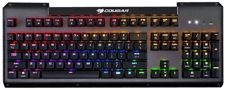 COUGAR Gaming Tastatur Ultimus RGB Mechanisch Nordic-Layout CGR-WM1MB-ULR