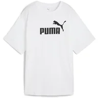 Koszulki sportowe damskie - Koszulka Puma Ess No. 1 Logo Relaxed Tee, Kobiety - miniaturka - grafika 1