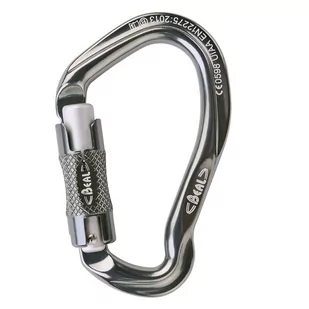 Beal Be Link Bi Matic Carabiner, grey 2021 Karabinki niezakręcane BMCLBLN2 - Sprzęt wspinaczkowy - miniaturka - grafika 1