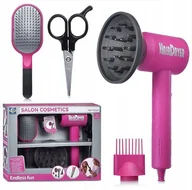 Zabawy w naśladowanie dorosłych - Zestaw Fryzjera, Gadżety Z Suszarką Do Włosów i Akcesoriami - miniaturka - grafika 1