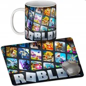 Podkładki pod mysz - Zestaw Kubek + Podkładka - Roblox Gra Online - Prezent Wiele Wzorów + Imię - miniaturka - grafika 1