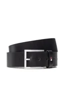 Paski - Tommy Hilfiger Pasek Męski Hampton 4.0 AM0AM08361 Czarny - miniaturka - grafika 1