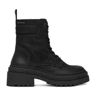 Botki damskie - Trapery G-Star Raw CEO-WI34-ALASKA-01 Czarny - miniaturka - grafika 1