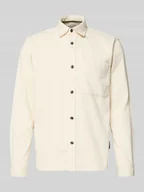 Koszule męskie - Koszula sztruksowa o kroju relaxed fit z czystej bawełny - miniaturka - grafika 1