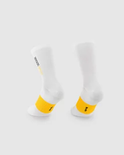 ASSOS Skarpetki rowerowe SPRING FALL SOCKS EVO white series - Skarpetki kolarskie - miniaturka - grafika 2