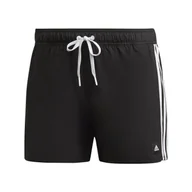 Kąpielówki męskie - Kąpielówki męskie adidas 3-Stripes czarne HT4367 - miniaturka - grafika 1