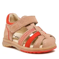 Sandały damskie - Kickers Sandały Platiback 544886-10 M Beige Orange 112 - miniaturka - grafika 1