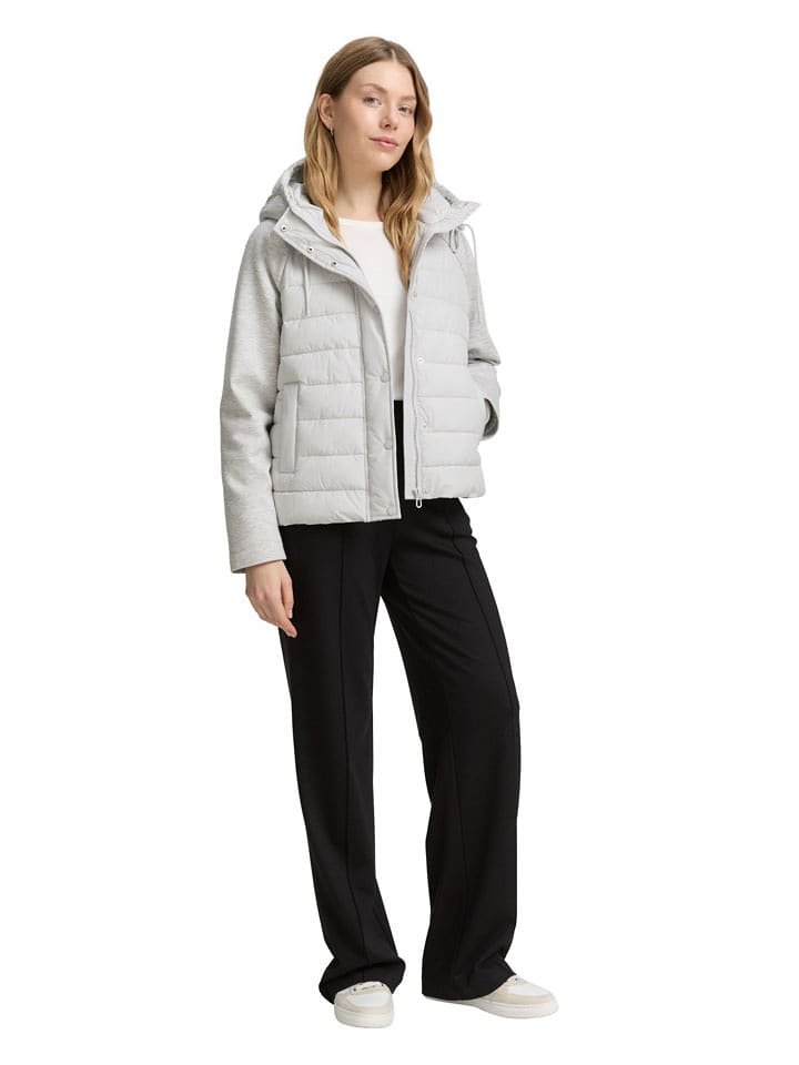 Tom Tailor Kurtka pikowana w kolorze szarym