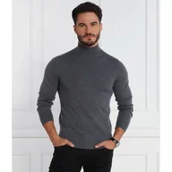Swetry męskie - Calvin Klein Wełniany golf Slim Fit - miniaturka - grafika 1