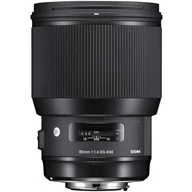 Obiektywy - Sigma 85mm f/1.4 ART DG HSM Canon - miniaturka - grafika 1