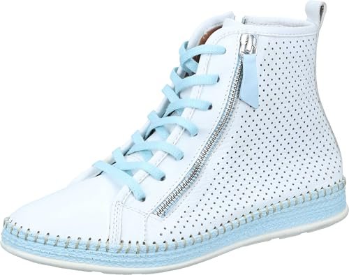 Manitu Damskie sztyblety 990645-03, 40 EU, biały, 40 EU