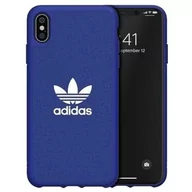Etui i futerały do telefonów - Adidas Moulded Case CANVAS iPhone Xs Max niebieski/blue 34960 - miniaturka - grafika 1