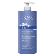 Kosmetyki kąpielowe dla dzieci - Uriage Bebe 1st Cleansing Cream, Pieniący się krem do kąpieli dla dzieci, 1000ml - miniaturka - grafika 1