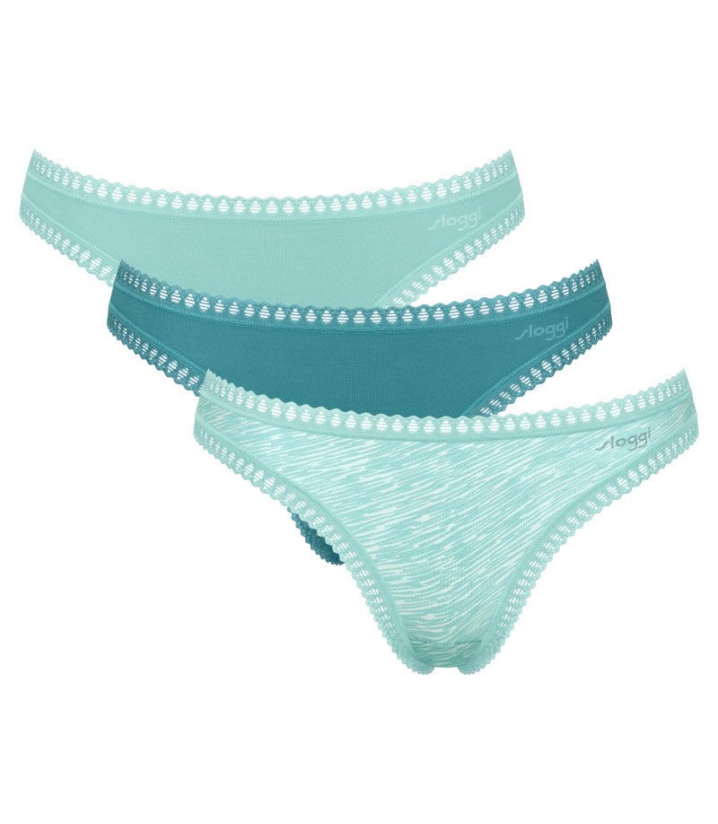 3 x Majtki damskie sloggi GO Crush String C3P-XS