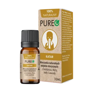 Pureo Katar, mieszanka naturalnych olejków eterycznych, 10 ml - Aromaterapia - miniaturka - grafika 1
