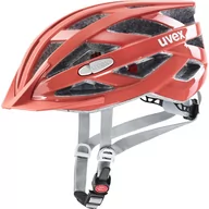 Kaski rowerowe - UVEX I-VO 3D Kask rowerowy, czerwony 52-57cm 2022 Kaski miejskie i trekkingowe S4104291015 - miniaturka - grafika 1