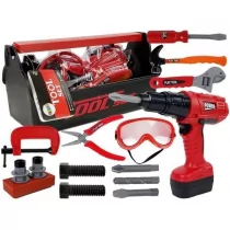 Import LEANToys Zestaw Narzędzi Dla Majsterkowicza Skrzynka Wiertarka Młotek LT-8471-0 - Mały majsterkowicz Import LEANToys Zestaw Narzędzi Dla Majsterkowicza Skrzynka Wiertarka Młotek LT-8471-0 - Mały majsterkowicz - miniaturka - grafika 1