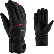 Rękawice narciarskie - Viking Rękawice narciarskie Solven Gloves 110/23/7558 Czarny - miniaturka - grafika 1