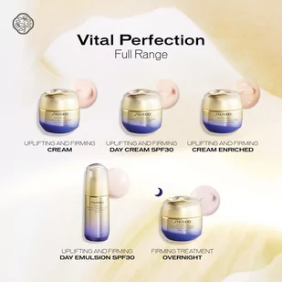 Shiseido Vital Perfection Uplifting & Firming Day Emulsion emulsja liftingująca SPF 30 75ml - Kremy do twarzy - miniaturka - grafika 4