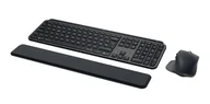 Myszki - Logitech 920-011608 klawiatura Dołączona myszka Biuro RF Wireless + Bluetooth QWERTZ Swiss Grafitowy 920-011608 - miniaturka - grafika 1