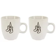 Kubki - EH 2-częściowy zestaw kubków z kamionki 150 ml, skarpety - miniaturka - grafika 1