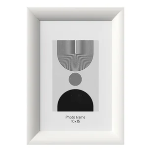 Ramka na zdjęcia Etna 10 x 15 cm biała AF - Ramki na zdjęcia - miniaturka - grafika 1