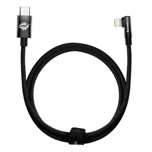 Kabel USB-C do Lightning Baseus MVP 20W 1m (czarny) - Kable USB - miniaturka - grafika 1