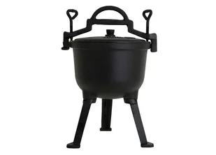 Kinghoff Garnek żeliwny 5L z nogami 5903988111131 - Garnki - miniaturka - grafika 1
