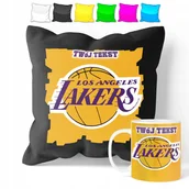 Kołdry i poduszki dla dzieci - ZESTAW: KUBEK + POSZEWKA - KOSZYKÓWKA - PREZENT WIELE WZORÓW + IMIĘ - miniaturka - grafika 1