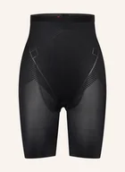 Spodenki damskie - Spanx Szorty Modelujące Thinstincts 2.0 High-Waisted Mid-Thigh schwarz - miniaturka - grafika 1