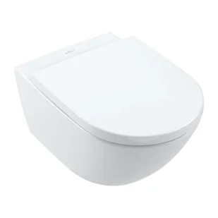 Villeroy & Boch Subway 3.0 - Wisząca miska WC z deską SoftClosing, TwistFlush, CeramicPlus, biel alpejska 4670TSR1 - Miski WC - miniaturka - grafika 1