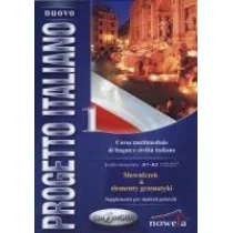 Drzymała Piotr Progetto Italiano Nuovo 1 słowniczek+gramatyka - Książki do nauki języka włoskiego - miniaturka - grafika 1