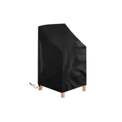 Pokrowce na meble ogrodowe - Pokrowiec na krzesło ogrodowe, składany, tkanina Oxford 210D, odpowiedni do ogrodu i na balkon, wodoodporny i odporny na promieniowanie UV - 64x64x70 - miniaturka - grafika 1