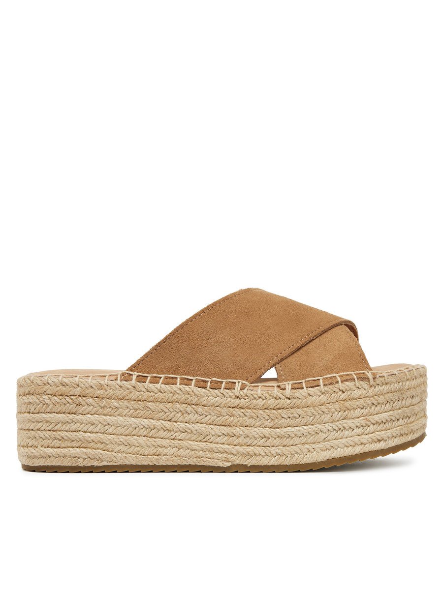 Deezee Espadryle Damskie Brązowy 42422
