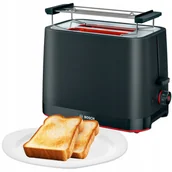 Tostery - Toster Bosch TAT3M123 950W Czarny Funkcja Rozmrażania Odgrzewania High Lift - miniaturka - grafika 1