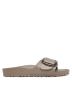 Klapki i japonki damskie - Birkenstock Klapki Madrid Big Buckle Eva 1030479 Beżowy - miniaturka - grafika 1