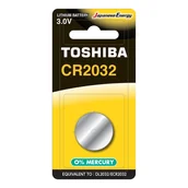 Baterie i akcesoria - Bateria Specjalistyczna TOSHIBA Litowa CR 2032 3V Blister 1szt - miniaturka - grafika 1