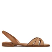 Sandały damskie - Sandały Aldo Adwiedan 14190556 Brązowy - miniaturka - grafika 1