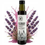 Syropy i koncentraty owocowe - Syrop lawendowy 250 ml naturalny do herbaty lavender matcha latte z cukrem trzcinowym - miniaturka - grafika 1