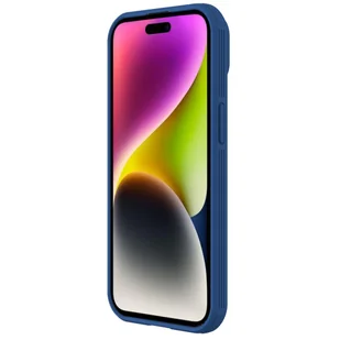Etui Nillkin CamShield Pro Magnetic Case Apple iPhone 15 Plus / 14 Plus niebieskie - Szkła hartowane na telefon - miniaturka - grafika 5