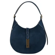 Torebki damskie - POLO RALPH LAUREN Polo ID Torba na ramię Skórzany 25 cm niebieski - miniaturka - grafika 1