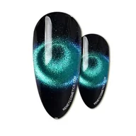 Lakiery hybrydowe - Reney Cosmetics, Kocie Oko 9D, Lakier Hybrydowy, Magic Space 09, 10 ml - miniaturka - grafika 1