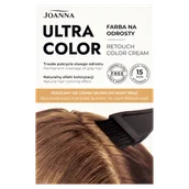 Farby do włosów i szampony koloryzujące - Joanna Ultra Color Farba na Odrosty od Ciemny Blond do Jasny Brąz - miniaturka - grafika 1