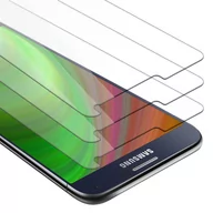 Szkła hartowane na telefon - 3x Szkło Hartowane Do Samsung Galaxy A7 2015 w KRYSTALICZNIE CZYSTE Folia pancerna Ochronny Tempered Glass Cadorabo - miniaturka - grafika 1
