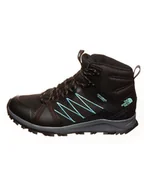Buty trekkingowe damskie - The North Face Buty turystyczne "Litewave Fastpack II" w kolorze czarno-turkusowym - miniaturka - grafika 1