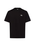 Koszulki męskie - Dickies Koszulka męska Mężczyźni Bawełna czarny jednolity, S - miniaturka - grafika 1