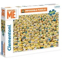 Clementoni Puzzle 1000 Impossible Minionki - Puzzle - miniaturka - grafika 1